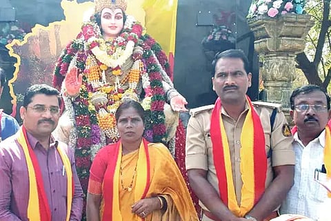 A grand welcome to the Kannada Rath Yatra