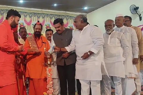 B.Y.Vijayendra, Dharmasabha, Punyaradhana, Basavanbagewadi, Government, Farmers, Soldiers Concern,