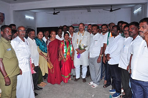 Congress booth level meeting mandya