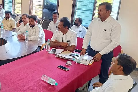 Constitution, Awareness Jatha, Stills, Tehsildar, Basavaraja Nagarala,