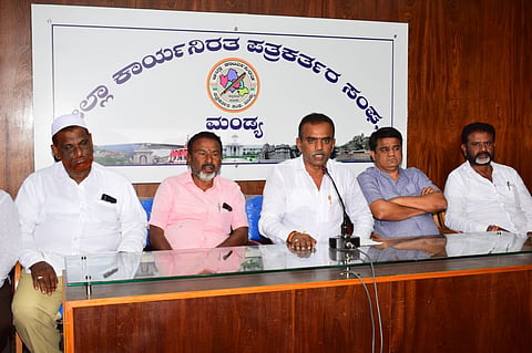Criticism against MLA Ravikumar Ganiga mandya