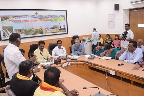 DC meeting mandya