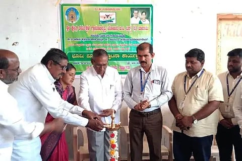 Development of the lake with the help of Heggade of Dharmasthala