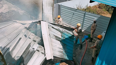 Fire accident mandya