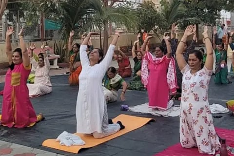 Health promotion through yoga