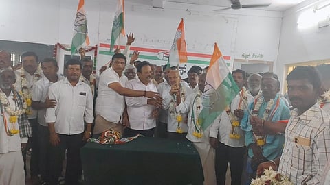 Joined Congress after leaving JDS mandya