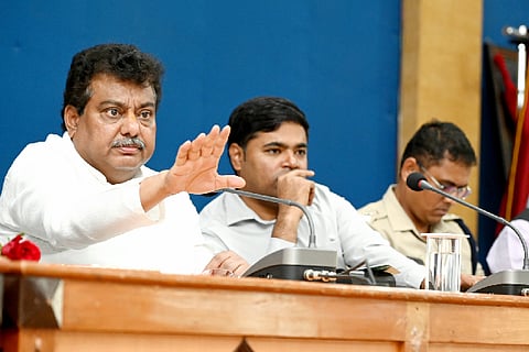 MINISTER M B PATIL DRINKING WATER MEETING
