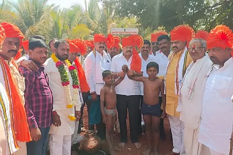 MLA Vitthala Katakadhonda, Umaraja Jatre, Revathagaon, Art of Wrestling,