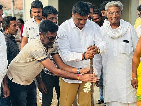 MLA drive for development work mandya