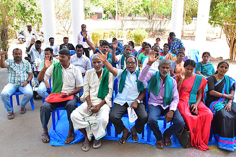 Raytha Protest mandya