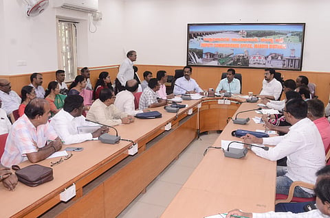 Second PUC Exam Meeting mandya