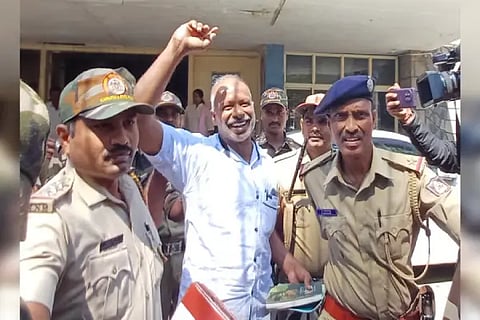 ex naxlaite leader b.g.krishamurthy