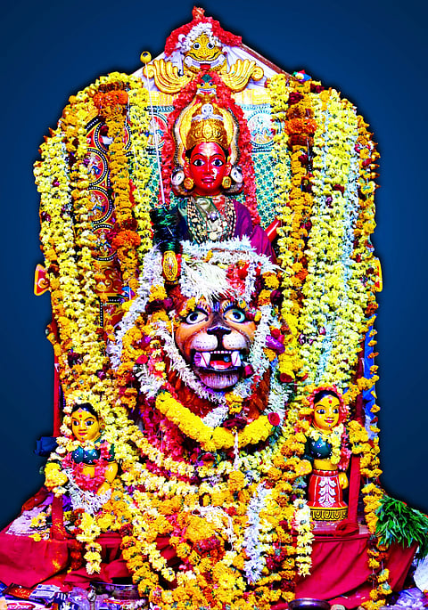 Gramadevi fair at Hunashettikoppa
