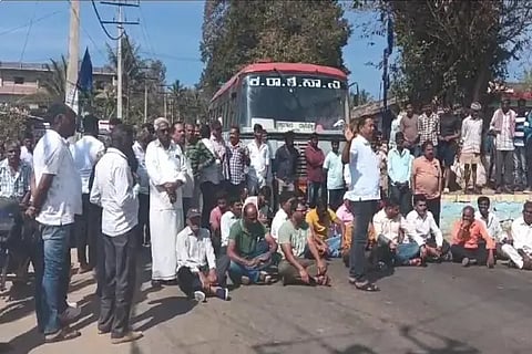 road protest