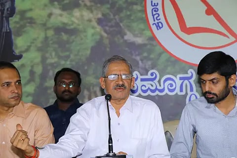smile member k.v.vasanthkumar press meet