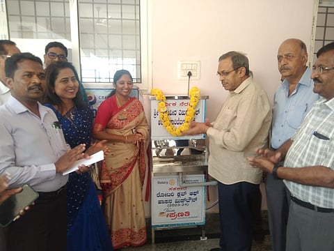 ಕಾಲೇಜಿಗೆ ಶುದ್ಧ ಕುಡಿಯುವ ನೀರಿನ ವಾಟರ್ ಫಿಲ್ಟರ್ ವಿತರಣೆ