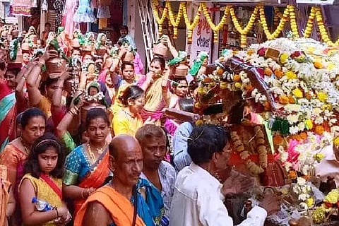Amba Bhavani, Palankki, Festival, Talikote,
