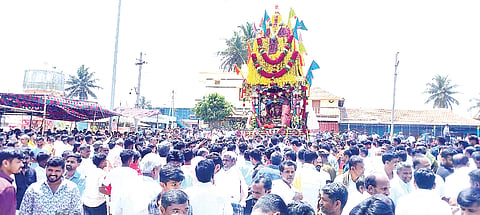 Anjaneyaswamy rathothsava