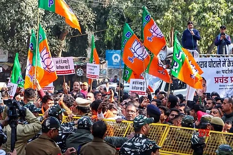 BJP Protest