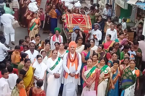 Butti, Sambhaprabhu Sharanmutyar Mutt, Talikote, Bullock Cart,