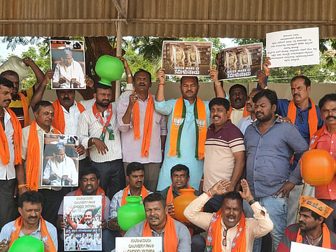 Cauvery protest mandya