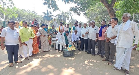 Cauvery protest mandya