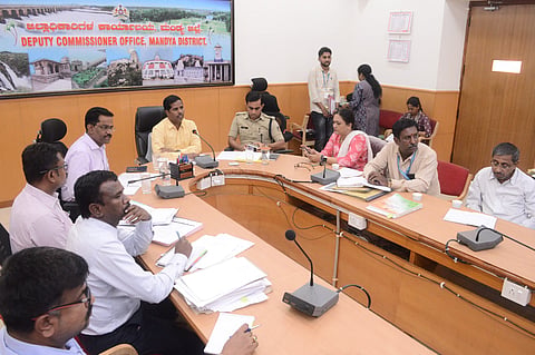 DC Election Meeting mandya