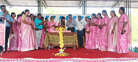 International Womens Day celebration at KSRTC unit mandya