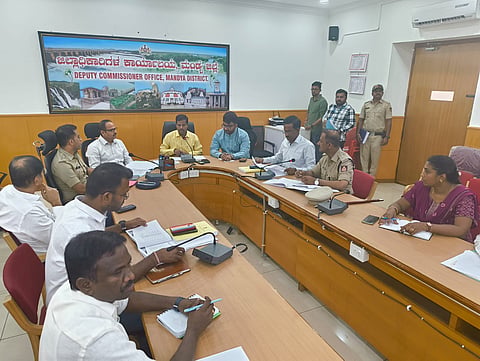 Lok Sabha election Expenditure Watchers Meeting Mandya