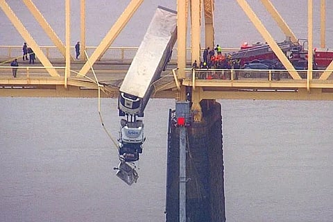 Lorry Hanging