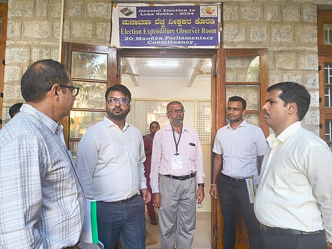 Meeting with the cost monitoring team Lok Sabha election Mandya