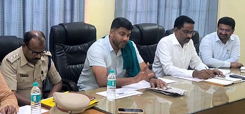 Melukote Vairamudi Brahmotsava meeting mandya