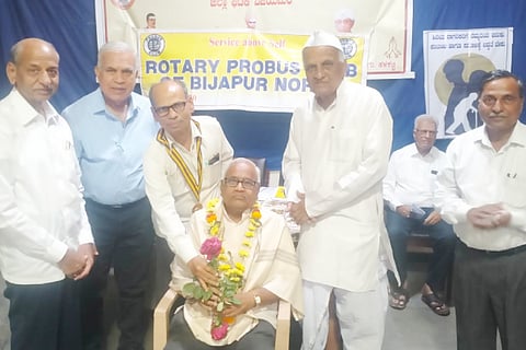 Monthly meeting of senior citizens