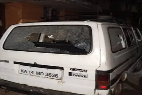 Omni's car glass is broken