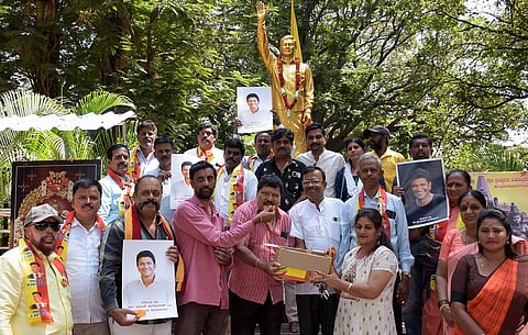 Puneeth Rajkumar birthday celebrations in different places of Mysore
