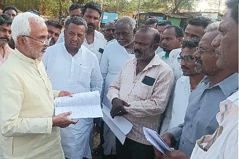 Request to MLAs, Canal, Kalasakoppa Lake, Crops, Water, Kaladagi,