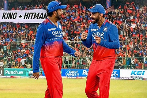 Rohit Sharma and Virat Kohli