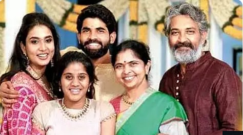rajamouly family