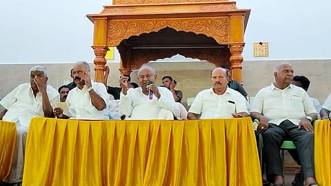 ಯಾರು ಏನೇ ಕುತ್ರಂತ್ರ ಮಾಡಿದರು ಮತ್ತೆ ಕುಮಾರಸ್ವಾಮಿ ಸರ್ಕಾರ ಬರೋದು ಖಚಿತ: ಎಚ್.ಡಿ.ಡಿ