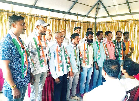 ಬಿಜೆಪಿ ತೊರೆದು ಕಾಂಗ್ರೆಸ್ ಸೇರ್ಪಡೆ