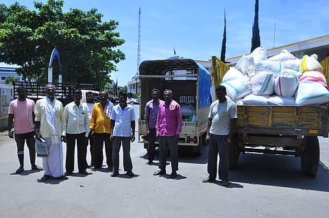 ಬೆಂಬಲ ಬೆಲೆಯಡಿ ಖರೀದಿಯಲ್ಲಿ ರೈತರಿಗೆ ಆನ್ಯಾಯ:ರೈತರ ಆಕ್ರೋಶ