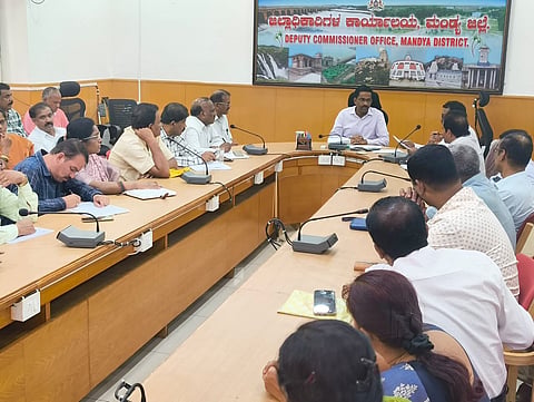 CET Exam Prelims Meeting Mandya