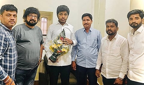 Congress Karmik & ST Wing Meet Sagar Khandre