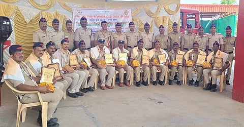 Fire fighters Martyrs Day Mandya