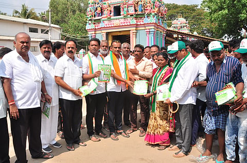 JDS and BJP campaign Mandya