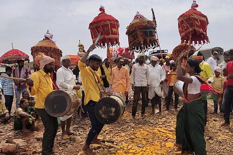 Krishna River, Punyasnana, Alamatti, Ugadi,