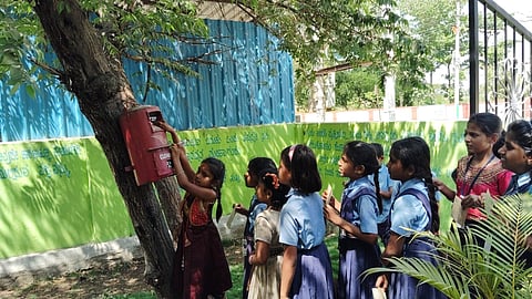 Letter from students to vote Ummadahalli Govt School Mandya