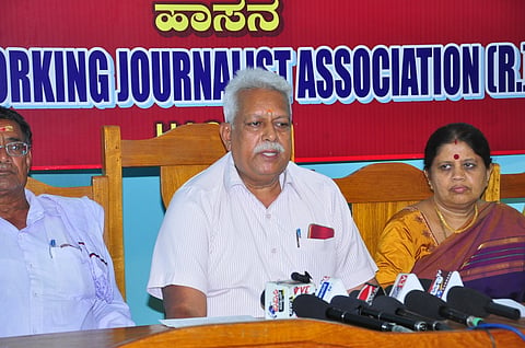 ಬಿಜೆಪಿ-ಜೆಡಿಎಸ್ ಮೈತ್ರಿ ಅಭ್ಯರ್ಥಿಗೆ ಬೆಂಬಲ:ಎಂ. ಶಂಕರಪ್ಪ