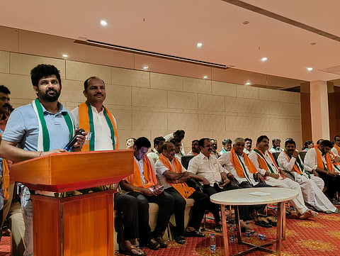 MP Pratap Simha criticized Congress mandya