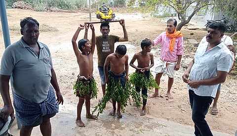 Pray For Rain Sathnuru Village Mandya